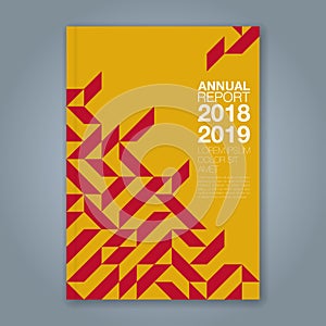 Abstract minimal geometric shapes polygon design background for business annual report book cover brochure flyer poster