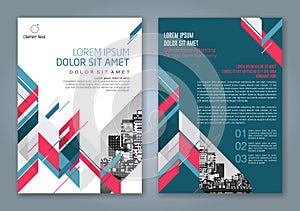 Abstract minimal geometric shapes polygon design background for business annual report book cover brochure flyer poster