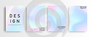 Abstract mockup Pastel colorful gradient background A4 concept for your graphic colorful design,