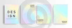 Abstract mockup Pastel colorful gradient background A4 concept for your graphic colorful design,