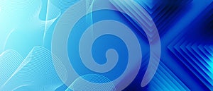 abstract modern banner background design