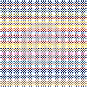 Abstract Modern Colorful Spectrum Striped Dots Texture Style Fabric Background Texture
