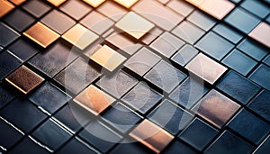 abstract modern cubes surface. geometric background. rectangular wallpaper