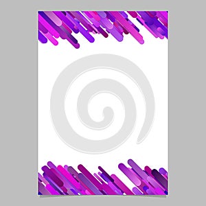 Abstract modern diagonal gradient stripe pattern card background template