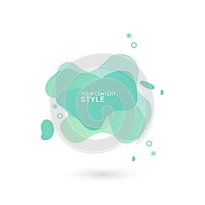 Abstract modern graphic elements and Dynamical colored forms with lines and Gradient abstract banners with flowing liquid shapes,