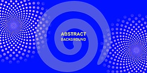 Abstract modern halftone texture light blue geometric background