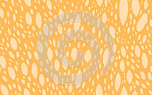 Abstract modern leopard seamless pattern. Animals trendy background. Orange decorative vector stock illustration for