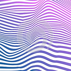 Abstract modern line background purple cyan color gradient style