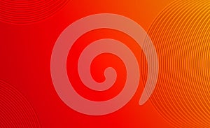 Abstract modern orange background with line texture