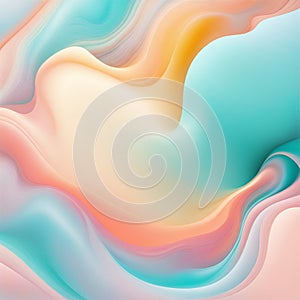 Abstract modern pastel blob background and texture. Design pastel blob shape backgroundl. photo
