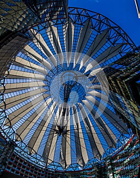 Abstract modern roof-Postdamer Platz,Germany