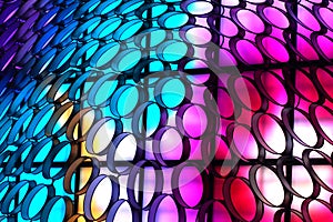 Abstract modern sci-fi background - modern, colourful, special lights background