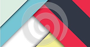 Abstract modern shape material design. Material design for background .vector illustration.