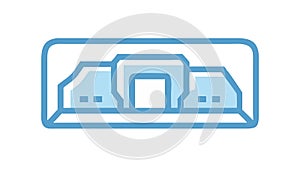 Abstract Modern Structure for Architecture Infrastructure, vector design Generative AI