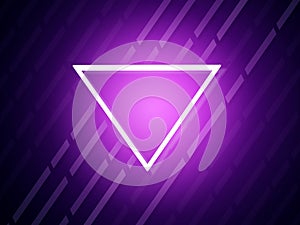 Abstract modern style purple triangle background