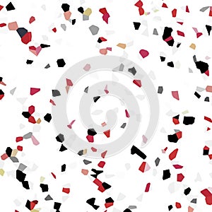 Abstract Modern Terrazzo Confetti Pattern Background