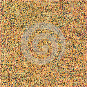 Abstract, modern texture for objects. Basic yellow and pink colors.