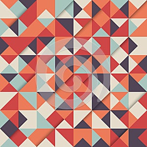 Abstract modern vintage retro pattern background