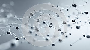 abstract molecule network structure