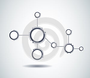 Abstract molecules and communication technology