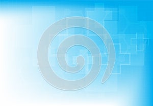 Abstract molecules medical background