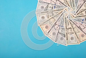 Abstract money background raster pattern repeat circle  on green