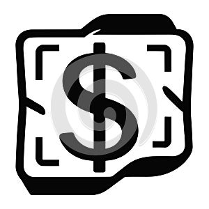 Abstract Money Symbol Design