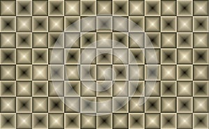 Abstract monochrome background with square pattern
