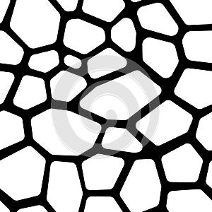 abstract monochrome geometrical background, mosaic