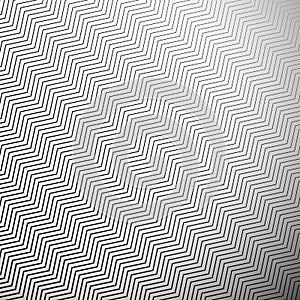Abstract monochrome pattern with wavy zigzag diagonal lines