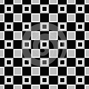 Abstract seamless pattern - vector square background design