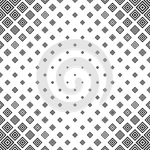 Abstract monochrome square pattern background