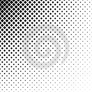 Abstract monochrome square pattern background
