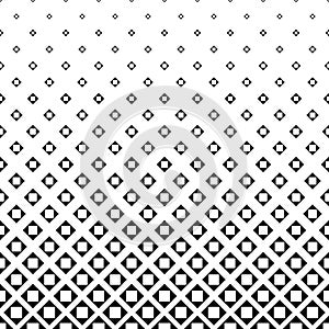 Abstract monochrome square pattern background
