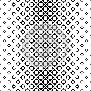 Abstract monochrome square pattern design