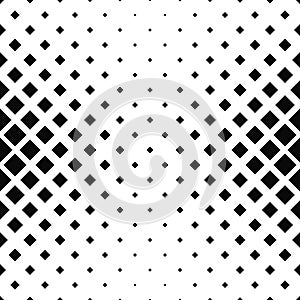 Abstract monochrome square pattern design