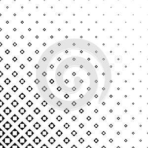 Abstract monochrome square pattern design
