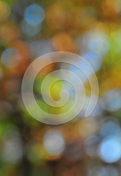 Abstract Mood Background in Brown Green and Blue