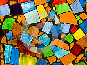 Abstract mosaic photo