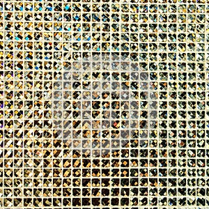Abstract mosaic pattern