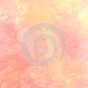 Abstract mosaic sunset or sunshine background in gradient colors