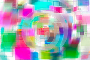 Shape pattern, wallpaper or texture background. Creative, old, blend & generative.