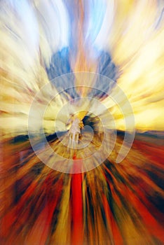 Abstract move background.