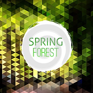 Abstract mozaic colorful background