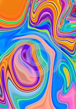 Abstract multi-colored acid background .