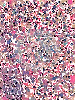 Abstract multi-colored floral spotted background photo