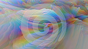 Abstract multicolor digital pattern.