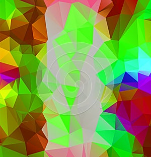 Abstract multicolor full Color rainbow background. Vector polygonal design illustrator