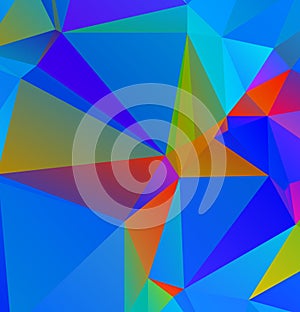 Abstract multicolor full Color rainbow background. Vector polygonal design illustrator