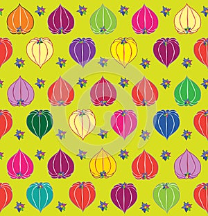 Abstract multicolor fun seamless pattern